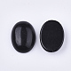 Natürlichen schwarzem Obsidian cabochons X-G-S349-25A-02-2