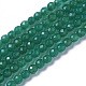 Natürliche grüne Onyx Achat Perlen Stränge G-F596-12B-2mm-1