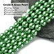Eco-Friendly Glass Pearl Beads Strands HY-A008-14mm-RB008-3
