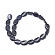 Synthetic Blue Goldstone Beads Strands G-G793-20A-02-2