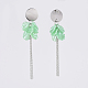 Acrylic Imitation Pearl Dangle Earring EJEW-JE03611-03-2