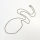 Unisex Casual Style 304 Stainless Steel Twisted Chain Necklaces X-STAS-O037-16P-2