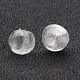 Handmade Silver Foil Glass Beads FOIL-R054-10mm-18-2