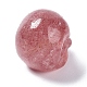 Perles de quartz fraises naturelles G-C038-01E-3