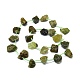 Raw Rough Natural Green Garnet Beads Strands G-E576-16-2