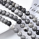 Chapelets de perles maifanite/maifan naturel pierre  G-Q462-8mm-21-4