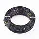 BENECREAT 23 Feet 3 Gauge Aluminum Wire Black Bendable Metal Sculpting Wire for Floral Model Skeleton Art Making and Beading Jewelry Work AW-BC0005-2mm-02-2