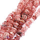 Natürlichen Erdbeere Quarzperlen Stränge G-E569-J09-1