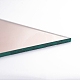 ガラス板  鏡モザイクボーダークラフトタイル  家の装飾やdiyの工芸品  長方形  桃パフ  200x150x3.5mm GLAA-G072-06C-3