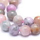 Fili di perle naturali di corindone rosso africa / rubino e zaffiro G-D0010-01B-8mm-3