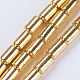 Electroplate Non-magnetic Synthetic Hematite Beads Strands G-F553-03A-G-1