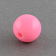 Perles de boule en acrylique solide bubblegum chunky SACR-R835-20mm-01-2