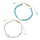 Ensemble de bracelets en perles tressées BJEW-JB09464-01-1