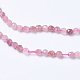 Chapelets de perles en tourmaline naturelle G-F568-167-2mm-3