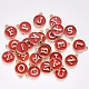 Anfangsbuchstabe a~z Alphabet Emaille Charms ENAM-Q437-08-2