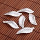 Leaf Acrylic Imitation Pearl Pendants OACR-O002-2992-1