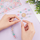 HOBBIESAY 200Pcs 8 Colors Acrylic Crystal Spacer Beads Random Color Round Ball Charms Transparent Sequins Jewelry Making Accessories Projects for DIY Crafting Earrings Necklaces TACR-HY0001-02-3