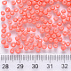 12/0 Baking Paint Glass Round Seed Beads SEED-S036-01A-12-3