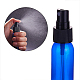 BENECREAT 24 Pack 30ml Blue Fine Mist Atomiser Spray Bottles Empty Plastic Travel Bottle Set for Toiletries Cosmetic Essential Oils MRMJ-BC0001-38-5