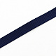 ポリエステルグログランリボンを印刷片面スタースポット  ミッドナイトブルー  3/8インチ（9mm）  約100ヤード/ロール（91.44メートル/ロール） OCOR-S027-9mm-05-2