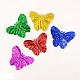 Maglie paillette / paillettes in plastica a farfalla mista X-PVC-Q001-18-1
