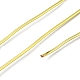 銅ワイヤー  ラウンド  ジュエリー作りのための  ゴールドカラー  1mm  約295.28フィート（90m）/ロール CWIR-XCP0001-17G-3