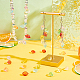 Pandahall elite 80pcs 8 colores encantos de murano limón LAMP-PH0001-08-2