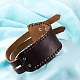 Unisex Fashion Leather Cord Bracelets BJEW-BB15597-A-8