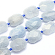 Chapelets de perles en aigue-marine naturelle G-K223-43A-1