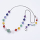 Colliers de perles en pierres gemmes naturelles NJEW-JN01853-2