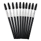 Artificial Fiber Disposable Eyebrow Brush with Plastic Handle MRMJ-PW0003-19-3