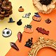 24 pièces 12 style halloween thème alliage émail pendentifs ENAM-SZ0002-73-3