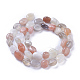 Natural Multi-Moonstone Beads Strands G-P433-15-1