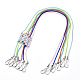 Cuerdas de poliéster y spandex cadenas para anteojos AJEW-EH00058-1