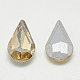Cabujones de cristal con rhinestone RGLA-T082-5x8mm-06-2