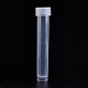 Récipients gradués transparents de perle en plastique de tube CON-WH0039-01A-10ml-1