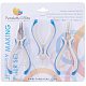 PandaHall 3 Pieces Jewelry Plier Tool - Side Cutting Plier PT-PH0001-04-5