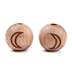 Perline in legno di faggio incise WOOD-N015-04B-3