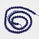 Natural Lapis Lazuli Beads Strands G-M262-5mm-10-2
