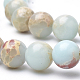 Fili di perle di diaspro imperiale sintetico G-Q462-131B-8mm-3