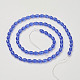 Glass Beads Strands GC891Y-3