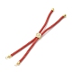 Изготовление браслетов из хлопка KK-F758-03-05-G-2