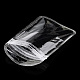 透明なプラスチックジップロックバッグ  再封可能な包装袋  長方形  透明  11x7x0.02cm  片側の厚さ：2.3ミル（0.06mm） OPP-T002-01B-3