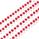 Chaînes de perles acryliques à facettes faites à la main CHS-M003-16P-2