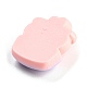 豚をテーマにした不透明樹脂カボション  ピンク  食器  24x18x8.5mm RESI-C042-03F-2