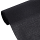 コットンホットメルト接着裏地生地  DIY 縫製アクセサリー材料用  ブラック  113x0.01cm DIY-WH0028-22B-1