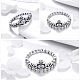 Thai 925 plata esterlina anillos de dedo RJEW-FF0008-012AS-17mm-2