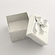Dia de san valentin presenta paquetes cuadrados cajas de anillas de carton CBOX-S010-A01-1
