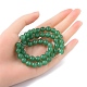 1 filo di perle di avventurina verde naturale G-YW0001-34-4