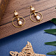 Spritewelry 10Pcs 5 Styles Brass Clear Cubic Zirconia Beads KK-SW0001-02-8